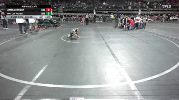 50 lbs Consolation - Amelia Rossy, Lenape Valley vs Vayda Yates, Upper Township