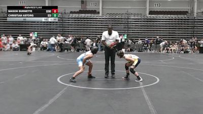 80 lbs Round 2 (8 Team) - Mason Burnette, Capital City WC vs Christian Astorg, SC United