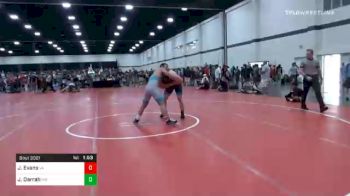 195 lbs Prelims - Joshua Evans, VA vs Jack Darrah, MO