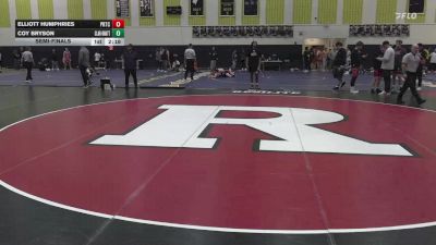 174 lbs Semifinal - Elliott Humphries, PRTC vs Coy Bryson, Clarion-Unattached