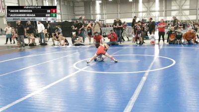 45 lbs 3rd Place Match - Jacob Mendoza, Sunnyside Ironman Wrestling vs Alexander Neaga, Askeo International Mat Club