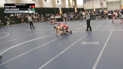 150 lbs Semis & 1st Wrestleback (8 Team) - Brady Danze, Millard South vs Uriel Navarrete, Omaha Bryan