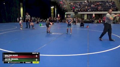 90 lbs Cons. Round 3 - Walter Muhs, MN Elite vs Jacob Brandl, Team Nazar