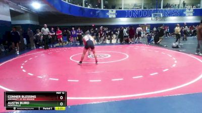 141 lbs Cons. Round 2 - Austin Buird, Montevallo vs Conner Blessing, University Of Rio Grande