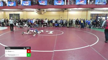 120 lbs Consi Of 32 #2 - Dennis Shea, Weymouth vs Evan Thompson, Needham