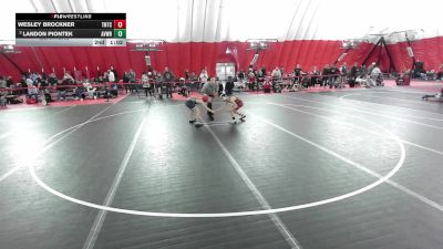 12U Boys - 92 lbs Quarters - Ryland Bowar, Mt. Horeb Wrestling Club vs William Maciejewski, Wisconsin