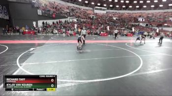 110 lbs Cons. Round 4 - Kyler Van Keuren, Askren Wrestling Academy vs Richard Taff, Kaukauna