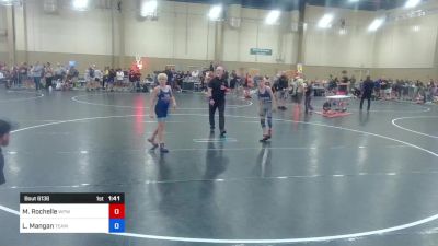 82 lbs Consolation - Maddox Rochelle, Wolf Pack Wrestling Club vs Liam Mangan, Team Barracuda