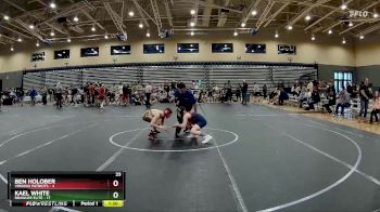 96 lbs Round 3 (8 Team) - Ben Holober, Virginia Patriots vs Kael White, Brawler Elite