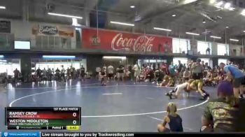 75 lbs Finals (2 Team) - Ramsey Crow, Alabama Elite Gold vs Weston Middleton, Panda Wrestling Academy