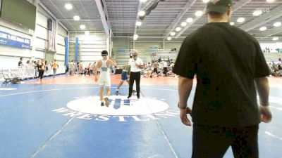 132 lbs Rr Rnd 3 - Carlos Salazar, Vougars Wrestling - HSB vs Jack Moran, Triumph Black - HSB