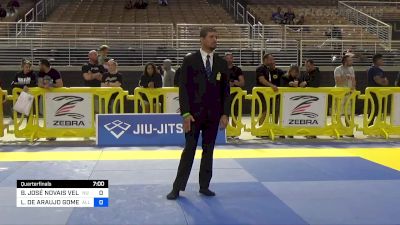 BRENNO JOSÉ NOVAIS VELOSO DA vs LUCAS DE ARAUJO GOMES 2022 Pan Jiu Jitsu IBJJF Championship