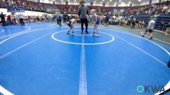 58 lbs Quarterfinal - Luke Doty, Lions Wrestling Academy vs Ty Dennis, Marlow Outlaws