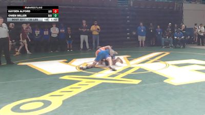 138 lbs Semifinal - Kayden Alford, Loris vs Owen Miller, Hanahan