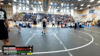 126 lbs Cons. Round 2 - Mark Bonfante, Wellington High School vs Sully Harkins, Buchholz High School