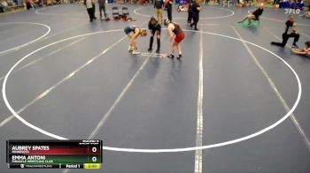 Round 5 - Emma Antoni, Pinnacle Wrestling Club vs Aubrey Spates, Minnesota