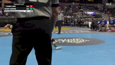 144 lbs Champ. Round 1 - Cohen Long, Columbus North vs Wyatt Hoppes, Yorktown