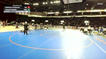 Girls 125 lbs Semifinal - Reinalda Gonzalez, Davis (Girls) vs Bailee Wagner, Sumner (Girls)