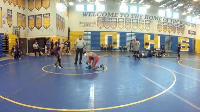 132 White 5th Place Match - Jaycob Ortiz Mendez, Gateway vs ALEX CABRERA, Cypress Creek H S