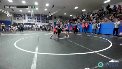 52-55 lbs Rr Rnd 1 - Colton Murrell, Team Tulsa Wrestling Club vs Titus Mullins, Redskins Wrestling Club