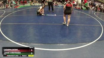 145 lbs Round 2 - Lyndie Christensen, JWC vs Catarina Patino, Grantsville Wrestling Club