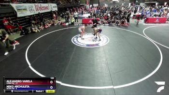 125 lbs Placement - Alejandro Varela, CVWA-FR vs Neko Archuleta, OCWA-FR