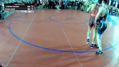 175 lbs Champ. Round 2 - Carter Fielden, The Fort Hammers Wrestling vs Ethan Lewis, Beast Mode Wrestling