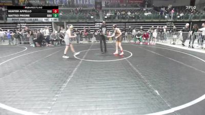 125 lbs Final - Hunter Appello, Frost Gang vs Matteo Priore, Hanover Park