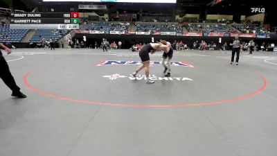149 lbs Cons. Round 1 - Garrett Pace, Reinhardt vs Brady Duling, Friends