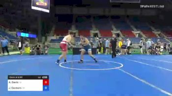 220 lbs Consi Of 8 #1 - Ashton Davis, Tennessee vs Jakob Connors, Washington