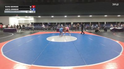 160 lbs Consolation - Olivia Georges, NJ vs Janiya Johnson, TN