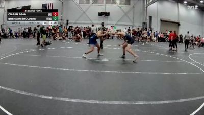 144 lbs Round 5 (6 Team) - Brendan Sholders, Front Royal WC vs Ciaran Egan, GPS