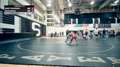 132 - 138 lbs Cons. Semi - Noah Brown, Team Missouri Select vs Sabir Yurdanidze, Team MO Mehlville Oakville