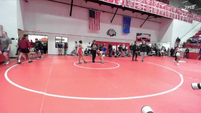 JH 126 lbs Cons. Round 7 - Lena McFarlin, Moore JH vs Kathryn Tetreault, Cache JH