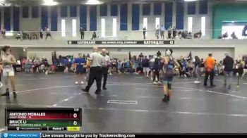 120 lbs Round 7 (8 Team) - Antonio Morales, Eagle Empire vs Bruce Li, Florida Scorpions Gold