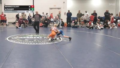 60 lbs Final - Maverick Elliott, PA vs Aj Puckett, MI