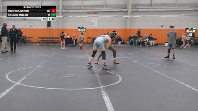 110 lbs Round 4 (6 Team) - Merrick Evans, Brecksville vs Kolsen Miller, Potentially Dangerous