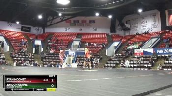 130 lbs Cons. Round 2 - Jordon Oehme, Legends Of Gold vs Ryan Mooney, Barracuda Wrestling Club