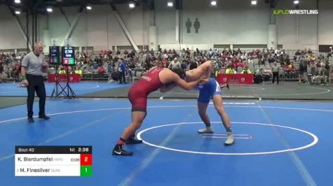 174 lbs Rd Of 64 - Kyle Bierdumpfel, Harvard vs Matthew Finesilver, Duke