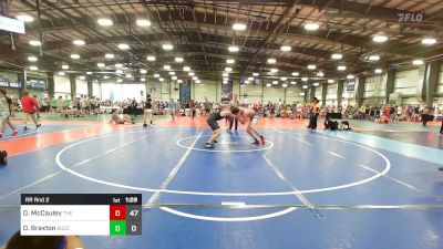 182 lbs Rr Rnd 2 - Devin McCauley, The Shop 814 vs Damien Braxton, Buccaneers WC 2