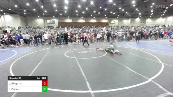 102 lbs Round Of 16 - Jeremiah King, Lassen Wrestling Association vs Jesse Conn, Illinois Valley YW