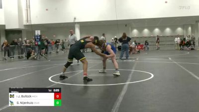 184 lbs C Of 16 #2 - Jaden Bullock, Michigan vs Gerrit Nijenhuis, Cal State Bakersfield