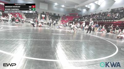 64 lbs Consi Of 8 #2 - Messiah Hausler, Raw Wrestling Club vs Ryker Campbell, Tiger Trained Wrestling