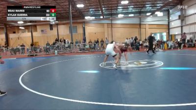 174 lbs Round 2 (6 Team) - Kylan Guerra, Eastern Oregon University (OR) vs Beau Mares, North Idaho College