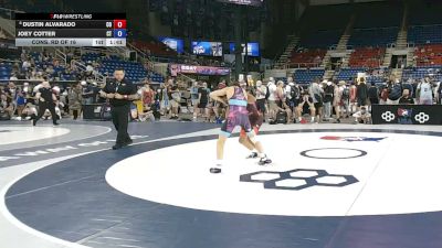 100 lbs Cons. Rd Of 16 - Dustin Alvarado, Colorado vs Joey Cotter, Connecticut