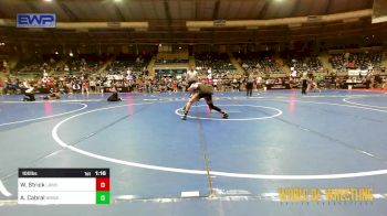 100 lbs Round Of 16 - Wyatt Strick, Lawrence Elite vs Asher Cabral, NBWA