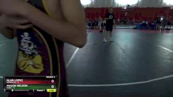 120 lbs Round 2 (4 Team) - Alan Lopez, Waterloo vs Mason Nelson, Mora