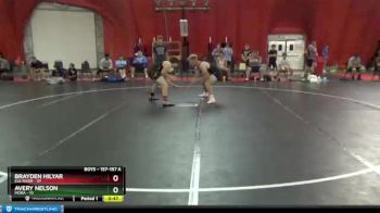 157-157 A Round 3 - Avery Nelson, Mora vs Brayden Hilyar, Elk River