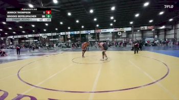 215 lbs Champ. Round 1 - Brooks Beitelspacher, Siouxland Wrestling Academy vs Jerrick Thompson, Tatanka Tuff