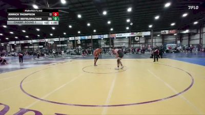 215 lbs Champ. Round 1 - Brooks Beitelspacher, Siouxland Wrestling Academy vs Jerrick Thompson, Tatanka Tuff